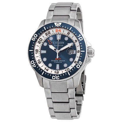 ساعة سيتيزن بروماستر إيكو درايف للرجال بمينا أزرق