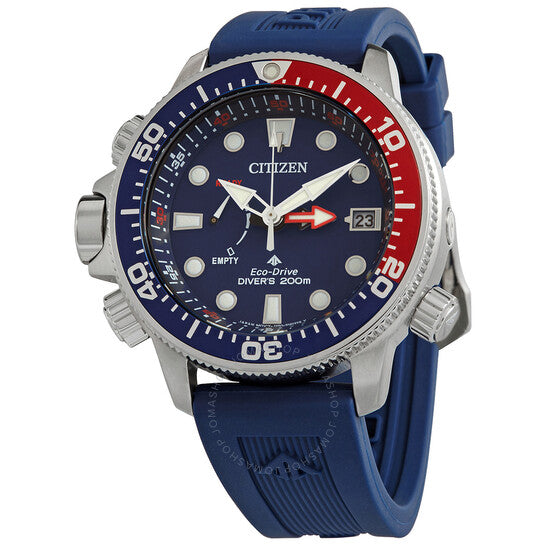 Citizen, Promaster Eco-Drive Blue Dial Pepsi Bezel Men's Watch