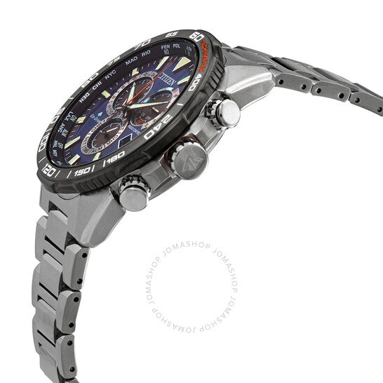 Citizen, Promaster Eco-Drive Chronograph Blue Dial Men's Watch