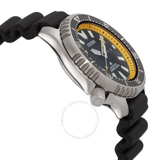 ساعة سيتيزن بروماستر ليفتي أوتوماتيكية للرجال بمينا أسود