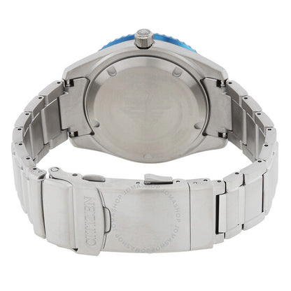 ساعة سيتيزن بروماستر مارين أوتوماتيكية للرجال بمينا أزرق