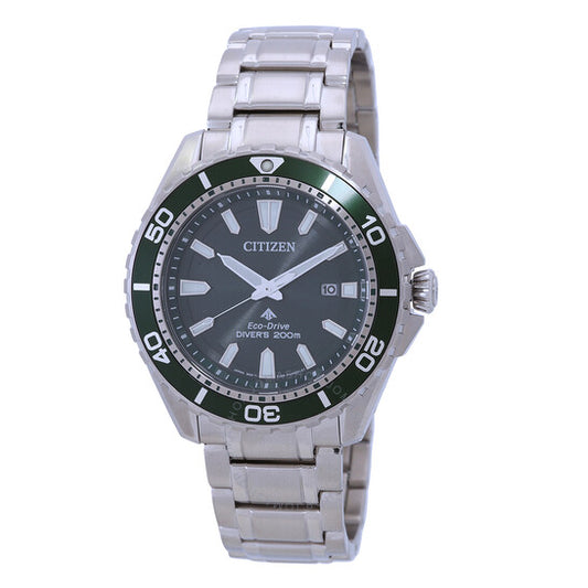 Citizen, Promaster Marine Eco-Drive Green Dial Men's Watch