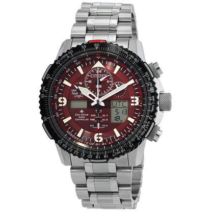 Citizen, Promaster Perpetual Analog-Digital Red Dial Men's Watch