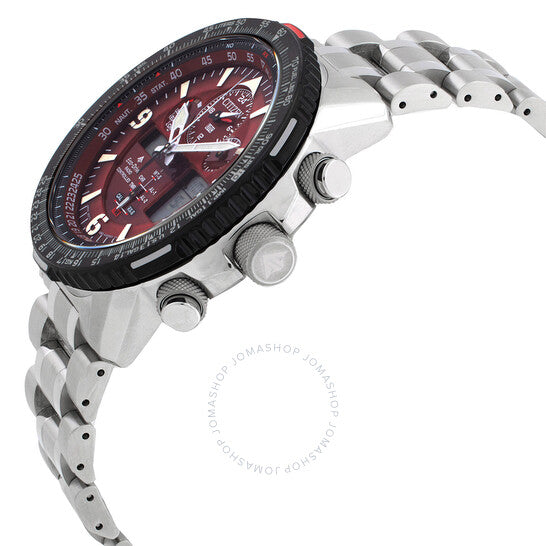Citizen, Promaster Perpetual Analog-Digital Red Dial Men's Watch