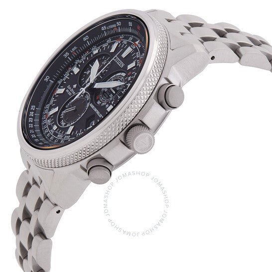 Citizen, Promaster Sky Perpetual Alarm Black Dial Men's Watch