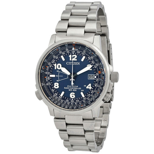 Citizen, Promaster Sky Perpetual World Time Blue Dial Men's Watch