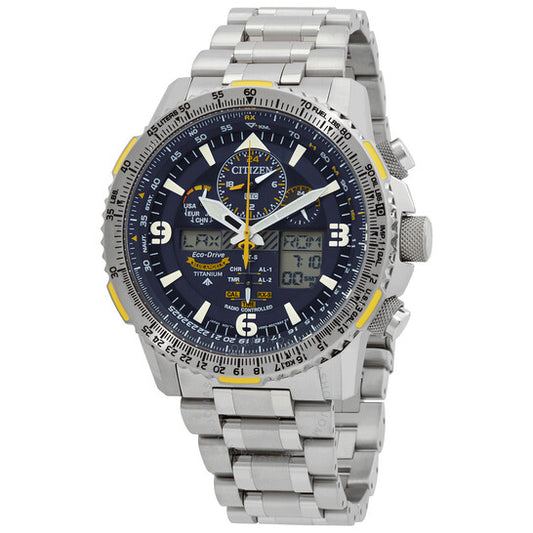 Citizen, Promaster Skyhawk Perpetual Alarm Chronograph Blue Dial Men's Watch