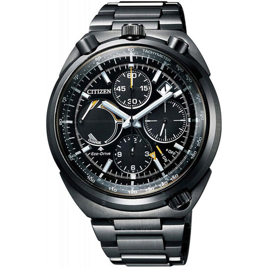 Citizen, Promaster Tsuno Alarm Chronograph Black Dial Men's Watch