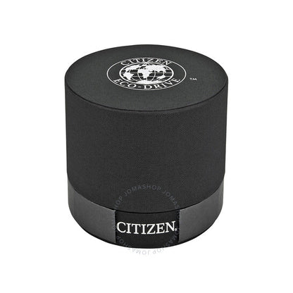 Citizen, Proximity Eco-Drive Black Dial Black Leather Men's Watch