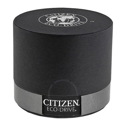 Citizen, Proximity Eco Drive Black Dial Leather Men's Watch