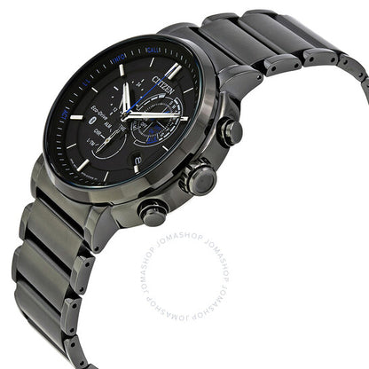 ساعة سيتيزن الذكية للرجال بتقويم دائم وكرونوغراف وقربة