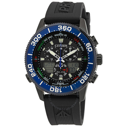 Citizen, Promaster Chronograph Analog-Digital Black Dial Men's Watch