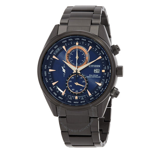Citizen, Radio-Controlled Perpetual Chronograph Blue Dial Men's Watch