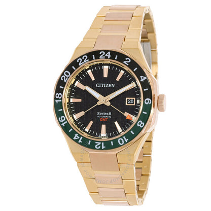 Citizen, Series8 880 GMT Automatic Black Dial Men's Watch
