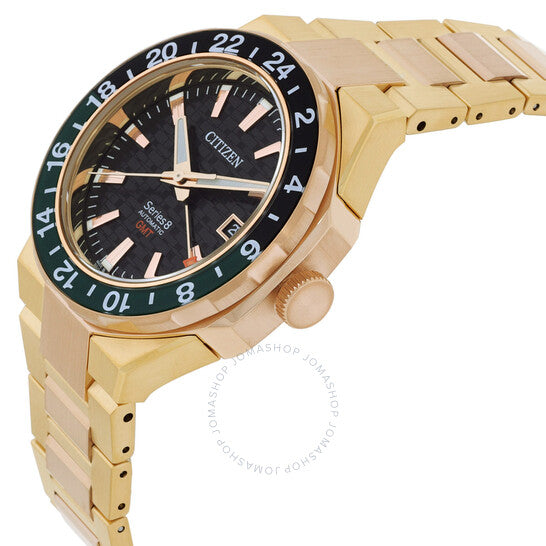 Citizen, Series8 880 GMT Automatic Black Dial Men's Watch