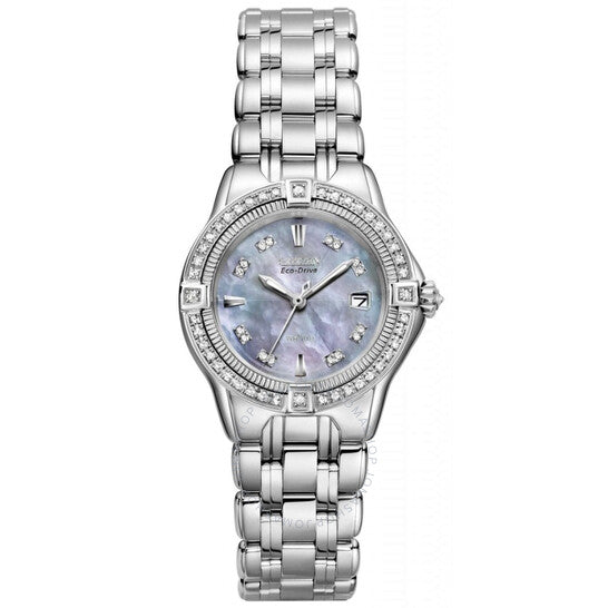 Citizen, Signature Eco-Drive Diamond Ladies Watch
