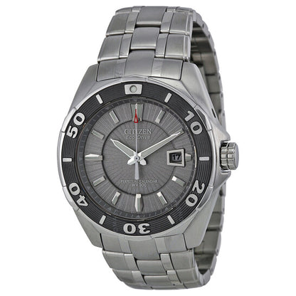 Citizen, Signature Eco-Drive Silver Dial Stainless Steel Men's Watch