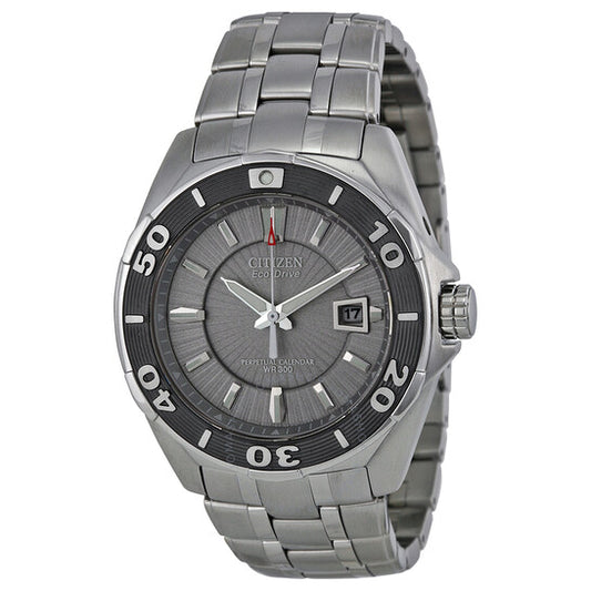 Citizen, Signature Eco-Drive Silver Dial Stainless Steel Men's Watch