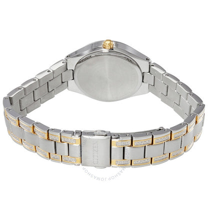 ساعة سيتيزن، سيلويت كريستال زرقاء اللون للسيدات