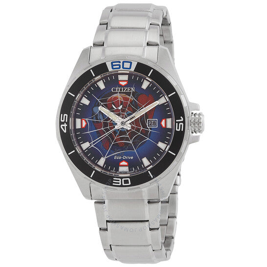 Citizen, Spider-Man Eco-Drive Blue Dial Men's Watch