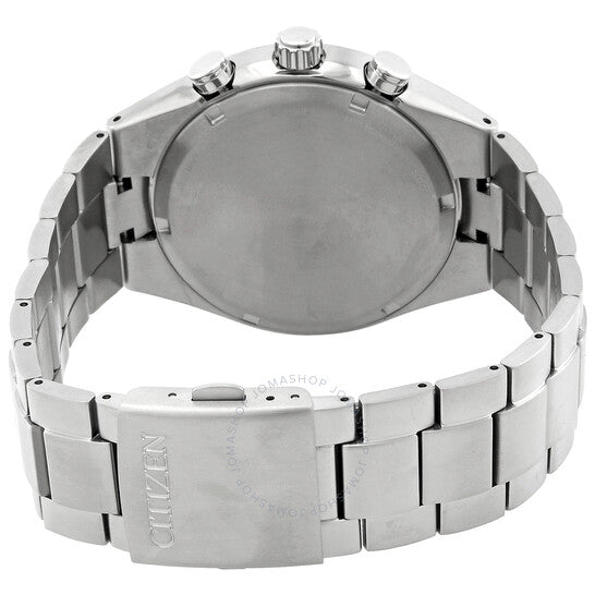 Citizen, Super Titanium Chronograph Eco-Drive Black Dial Men's Watch