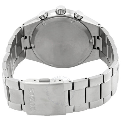 Citizen, Super Titanium Chronograph Eco-Drive Black Dial Men's Watch