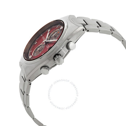 Citizen, Super Titanium Chronograph Eco-Drive Red Dial Men's Watch