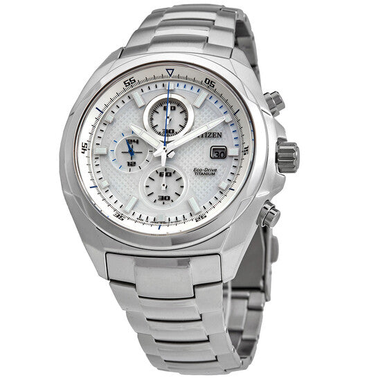 Citizen, Titanium Eco-Drive Chronograph Silver Dial Men's Watch