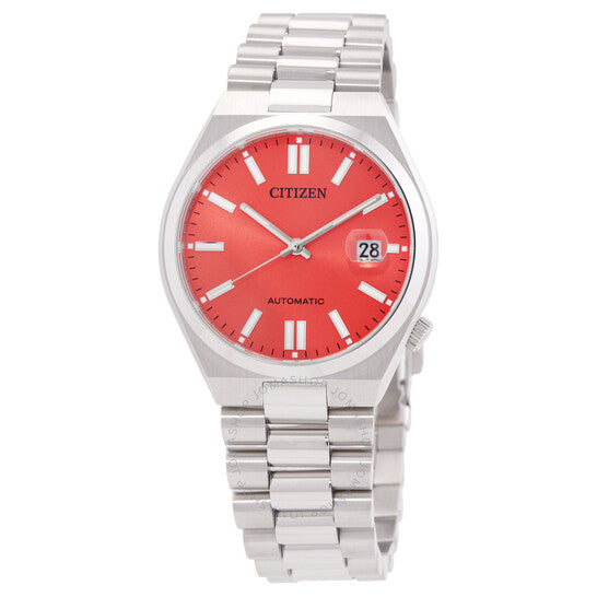 Citizen, Tsuyosa Automatic Blazing Red Dial Men's Watch