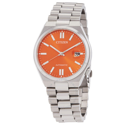 Citizen, Tsuyosa Automatic Orange Dial Men's Watch