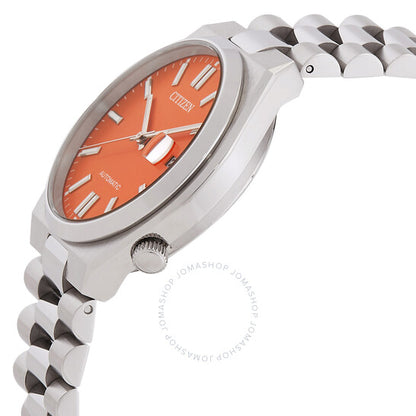 Citizen, Tsuyosa Automatic Orange Dial Men's Watch