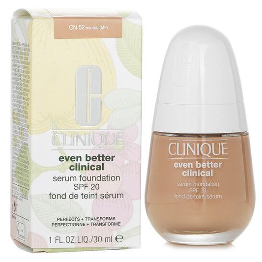 Clinique, Ladies Even Better Clinical Serum Foundation SPF 20 1 oz # CN 52 Neutral Makeup