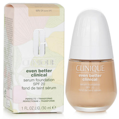 Clinique, Ladies Even Better Clinical Serum Foundation SPF 20 1 oz # WN 04 Bone Makeup