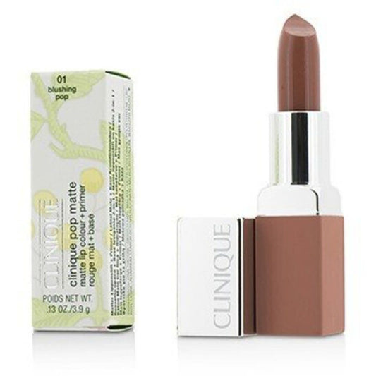 Clinique, Pop Matte Lip Color + Primer 01 Blushing Pop .13 oz