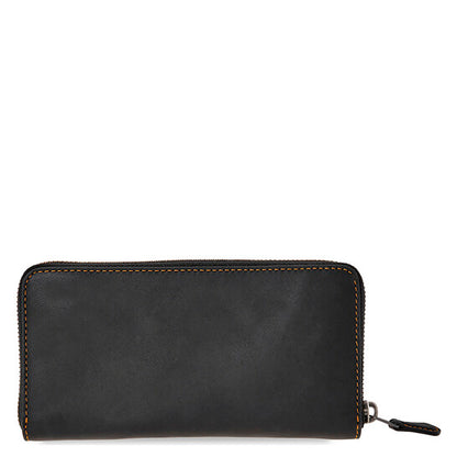 Ladies Zip Around Wallet 1941 Black Co Car Acc Zip