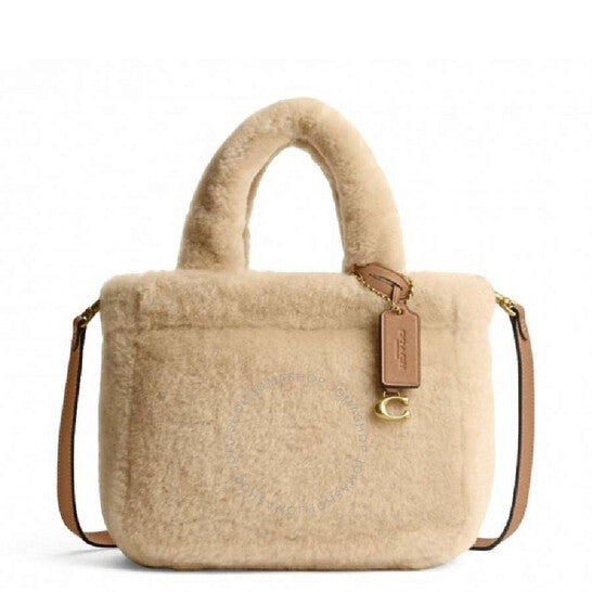 Coach, Shearling 22 Tote Bag