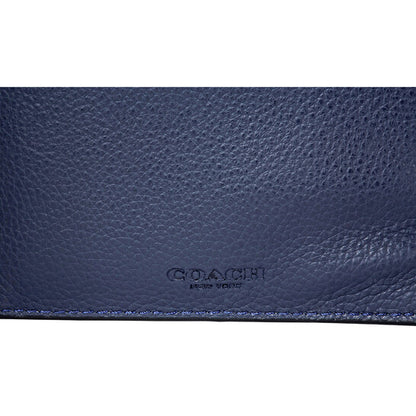Signature Canvas Blocking Card Case-Charcoal