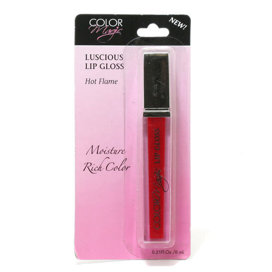 Color Magic, Ladies Lip Gloss 0.21 oz Hot Flame Makeup