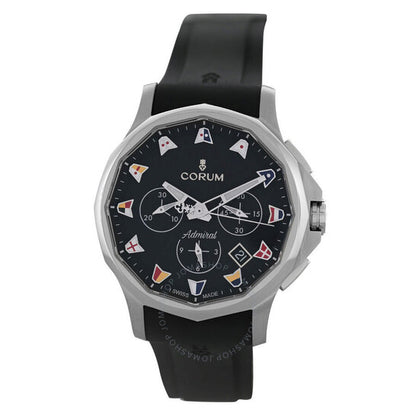 Corum, Admiral Legend Chronograph Automatic Black Dial Men's Watch