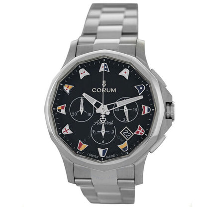 Corum, Admiral Legend Chronograph Automatic Black Dial Men's Watch