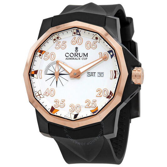 Corum, Admirals Cup Competition Automatic White Dial Men's Watch
