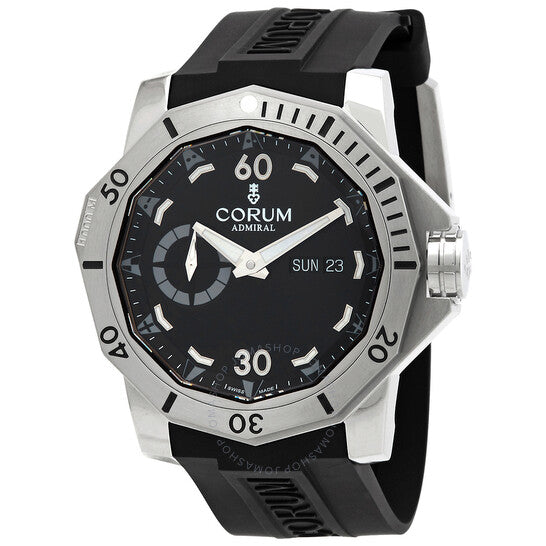 Corum, Admiral's Cup Deep Hull Automatic Black Dial Men's Watch