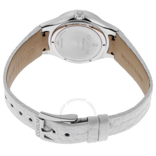 ساعة كوروم رومولوس النسائية بمينا من عرق اللؤلؤ