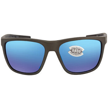 FERG Blue Mirrored Polarized Glass Men's Sunglasses
