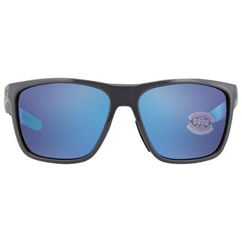 FERG XL Blue Mirror Polarized Glass Men's Sunglasses