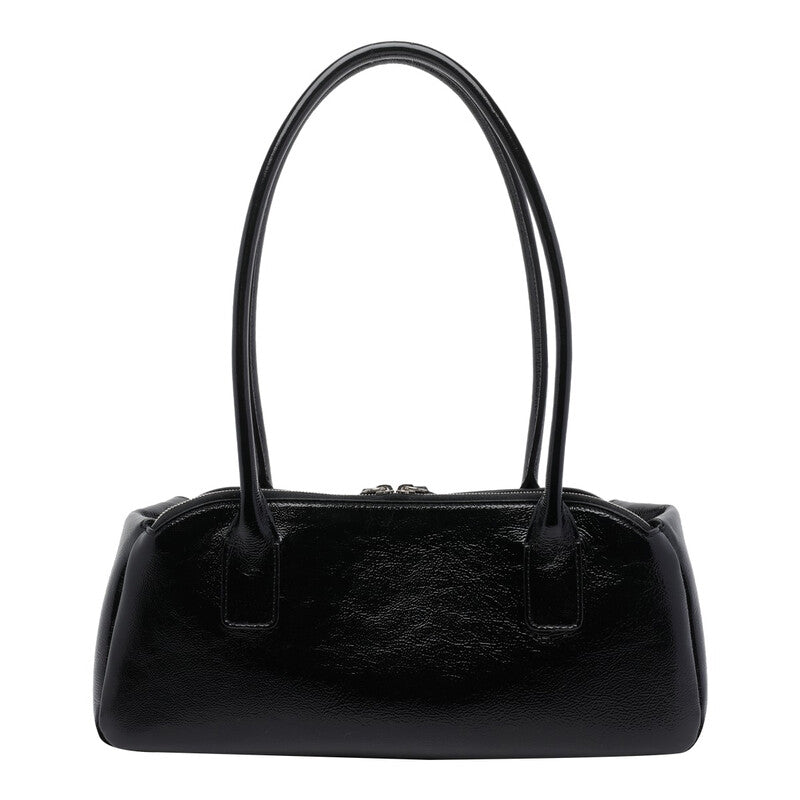Strip Naplack Shoulder Bag