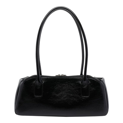 Strip Naplack Shoulder Bag