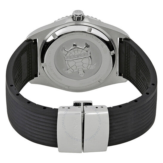 Certina, DS First Ceramic Black Rubber Men's Quartz Watch