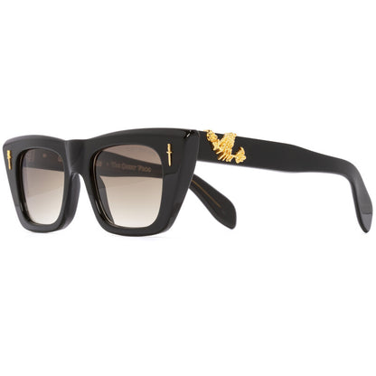 Brown Gradient Square Men's Sunglasses