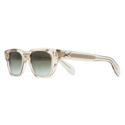 Grey Green Gradient Square Men's Sunglasses